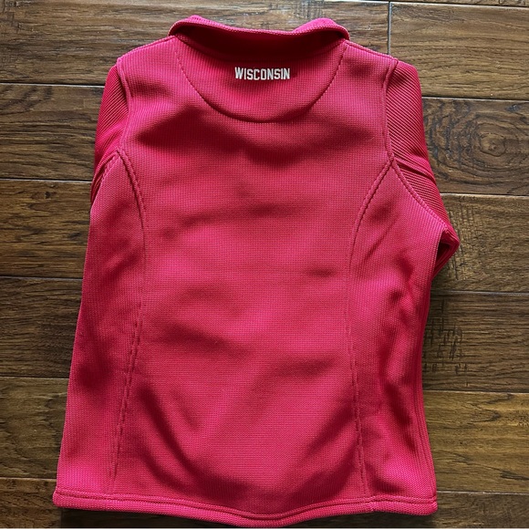 Women's Pink Quarter-Zip Top - Picture 2 of 8